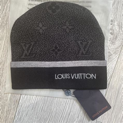 lv beanie monogram|louis vuitton monogram eclipse beanie.